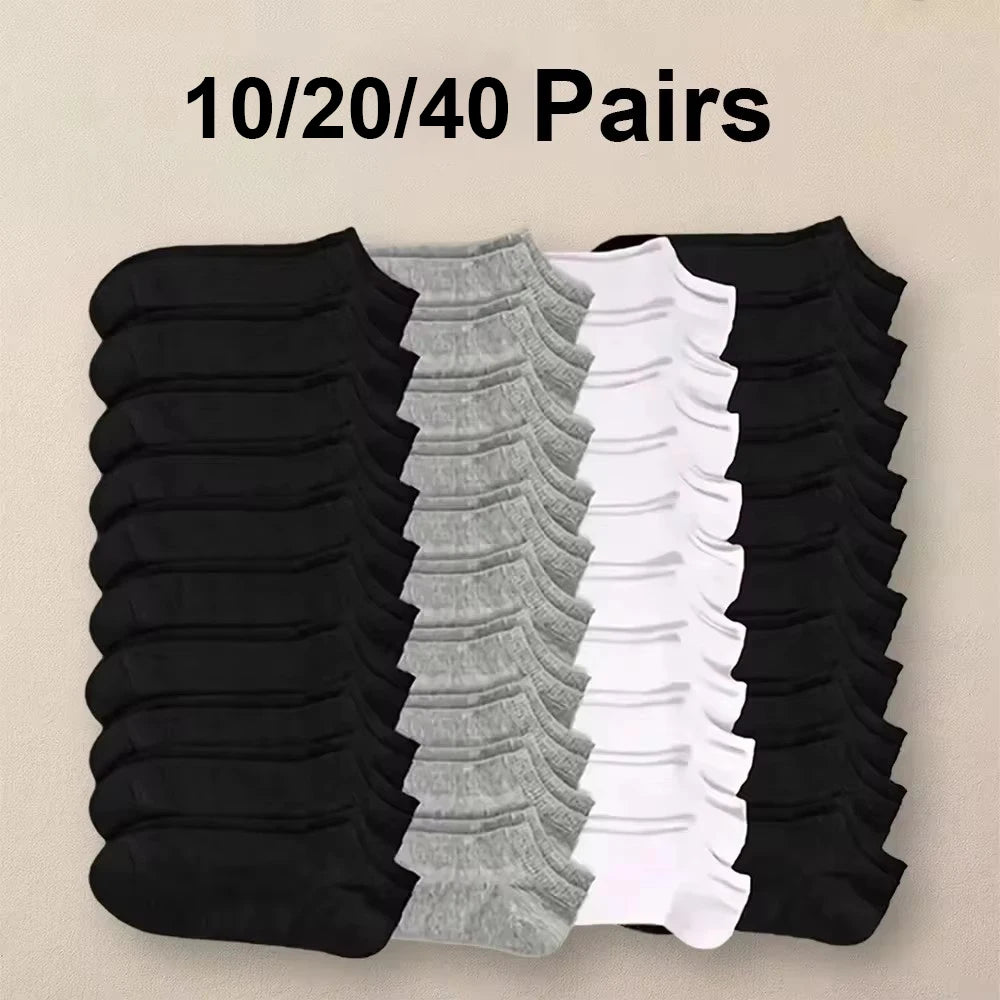 Polyester Elastane Mens No Show Low Cut Casual Socks - 1