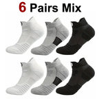 Polyester Spandex Athletic Ankle Socks