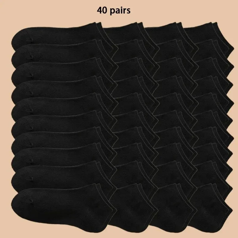 Mens Polyester Elastane Breathable No Show Ankle Socks