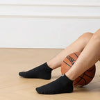 Polyester Spandex Athletic Ankle Socks