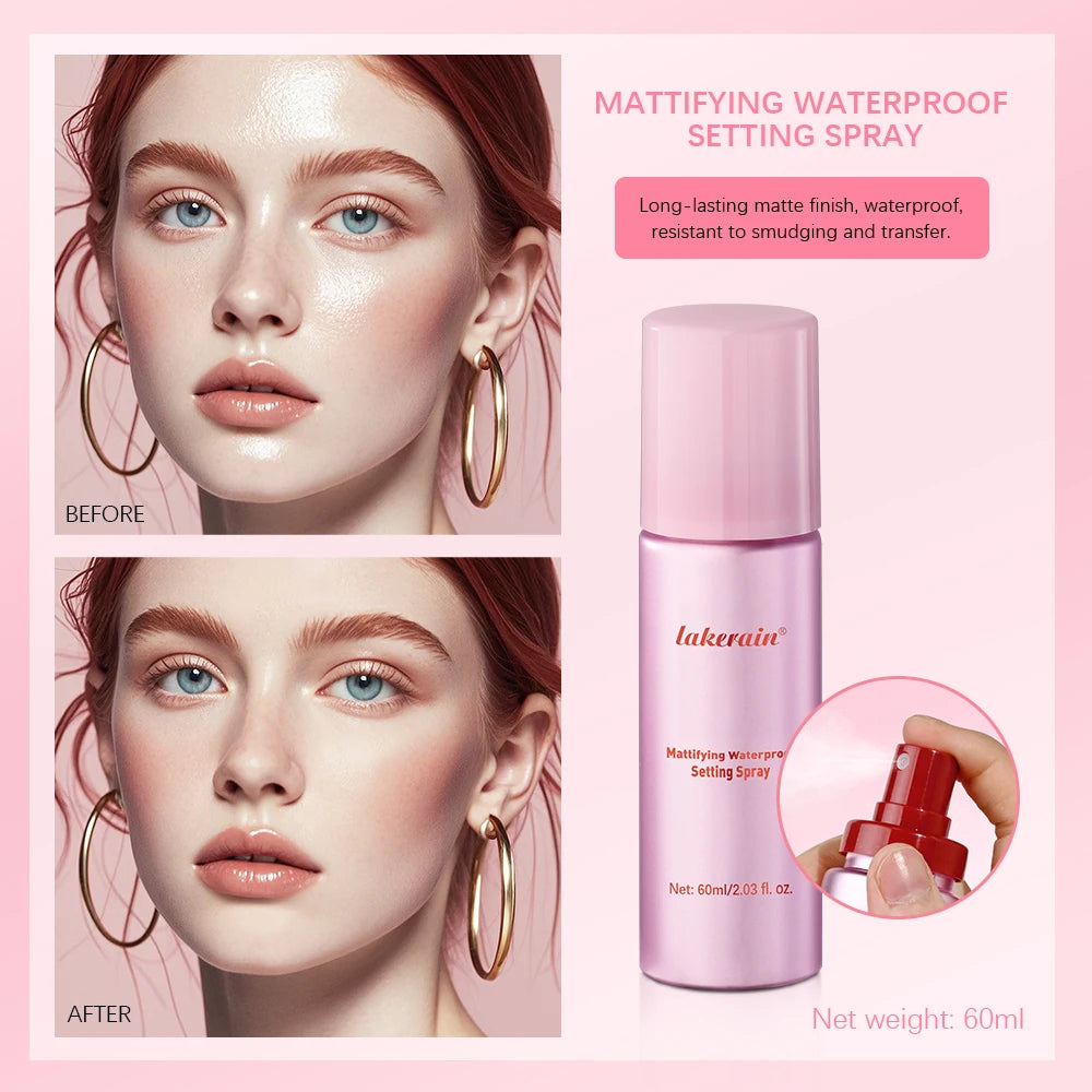 Matte Finish Waterproof Makeup Setting Spray