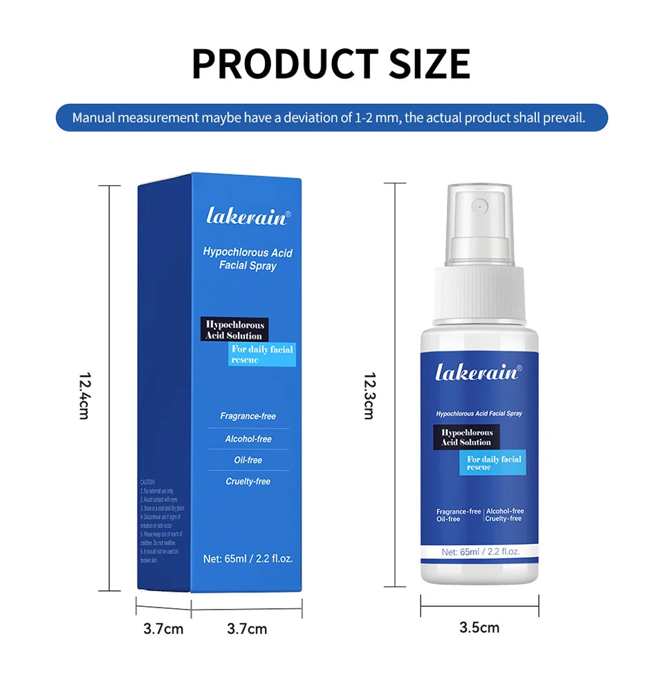 Hypochlorous Acid Facial Spray Skin Toner