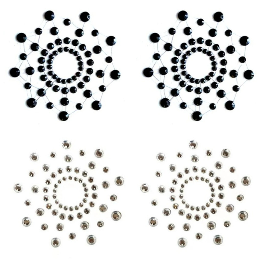 Silicone Rhinestone Nipple Covers