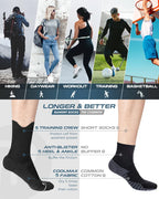 Nylon Elastane Men Athletic Sport Socks