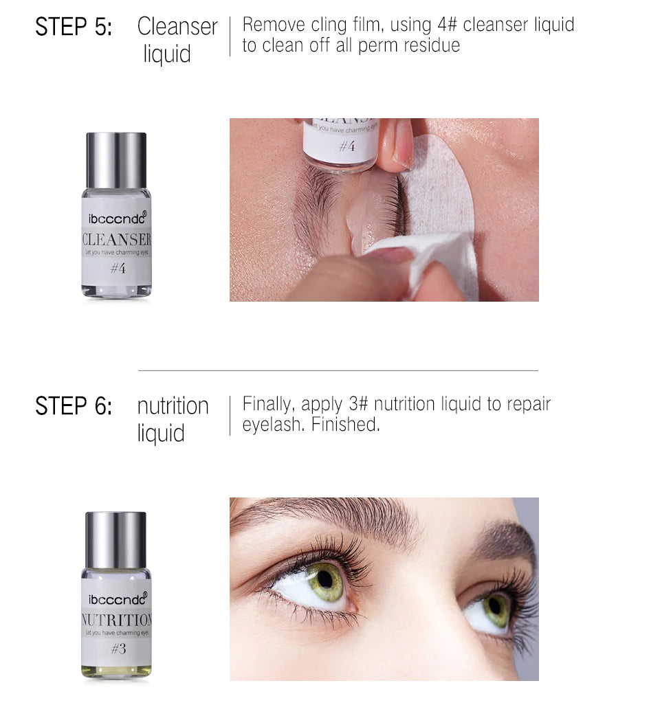 Professional Eyelash Lifting and Perming Set for Home Use - 19