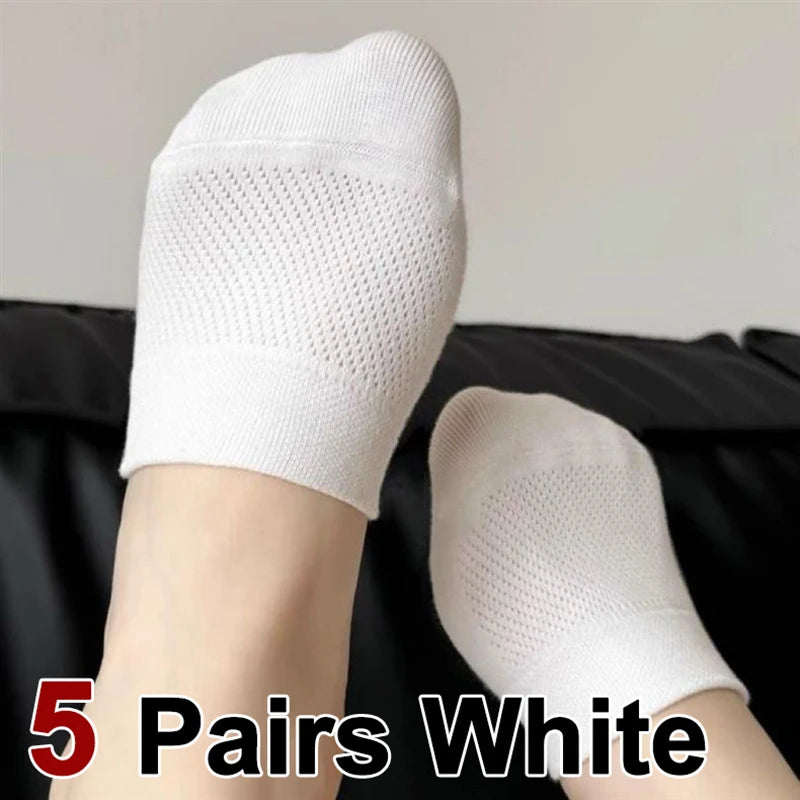 Polyester Elastane Women Half Forefoot Invisible Socks - 11