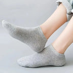 Mens Polyester Elastane Breathable No Show Ankle Socks