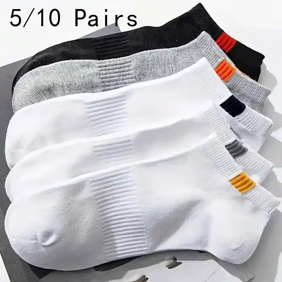 Polyester Elastane Low Cut Ankle Socks For Men