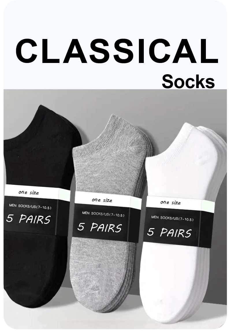Mens Polyester Spandex Low Cut Ankle Socks - 7
