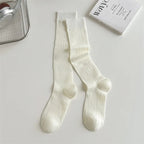 Cotton Blend Breathable Casual Socks For Women