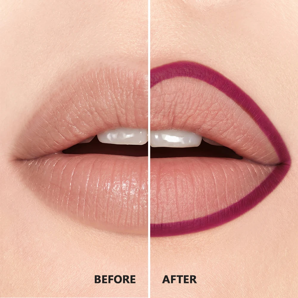 12 Piece Waterproof Matte Lip Liner Pencil Set
