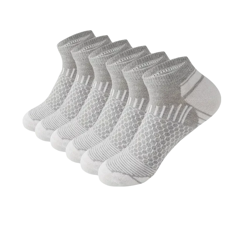 Polyester Blend Casual Ankle Socks For Men - 19