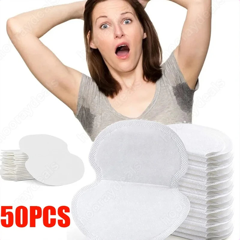 Disposable Cotton Underarm Sweat Pads for Perspiration Protection