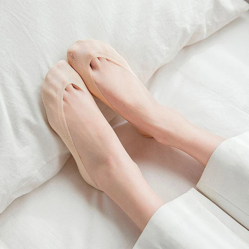 Invisible Polyester Women Boat Socks