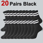 Polyester Elastane Crew Socks Multi Pack