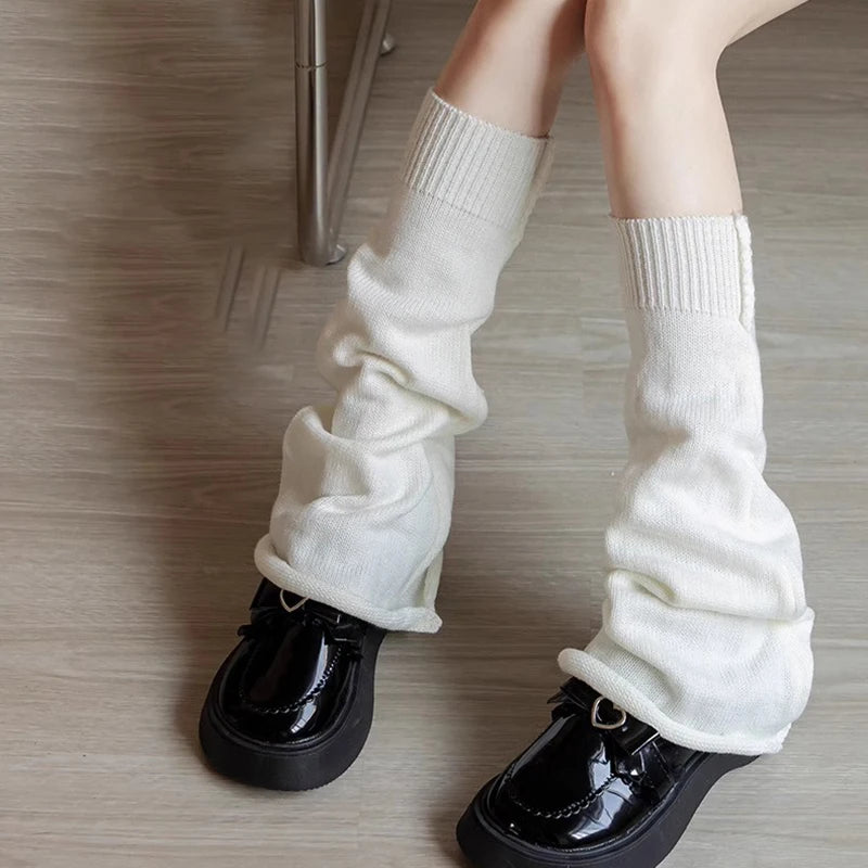 Polyester Spandex Knitted Leg Warmers - 5