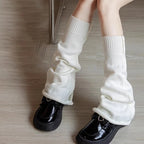 Polyester Spandex Knitted Leg Warmers