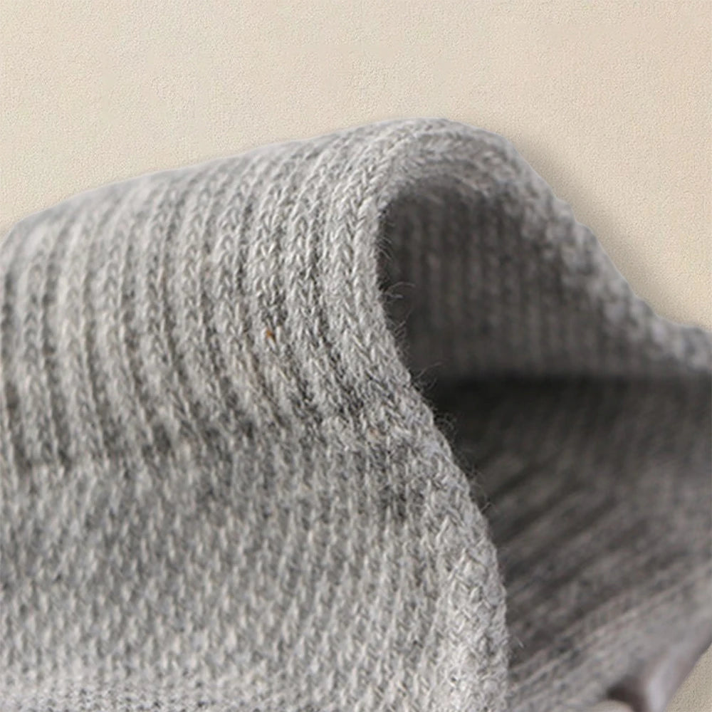 5 Pairs Polyester Spandex Low Tube Ankle Socks