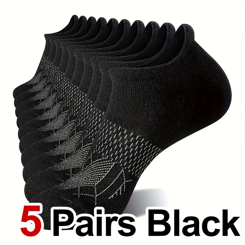 Polyester Blend Low Cut Sports Socks