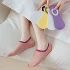 5 Pair Women Low Cut Nylon Ankle Socks
