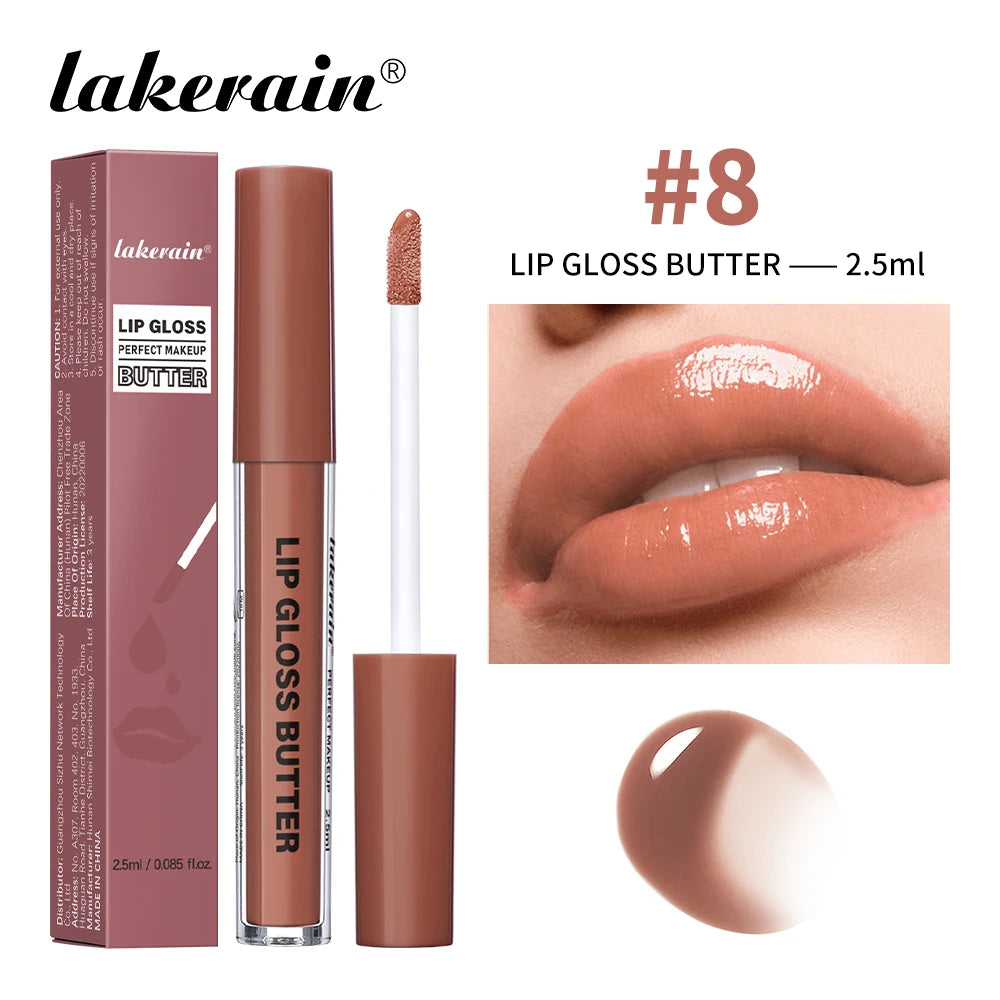 Moisturizing Liquid Lip Gloss Butter With High Shine Finish - 21