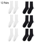 Polyester Elastane Crew Socks For Men
