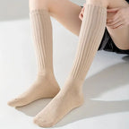 Polyester Elastane Knitted Calf Socks