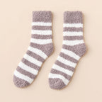 Polyester Elastane Warm Winter Crew Socks