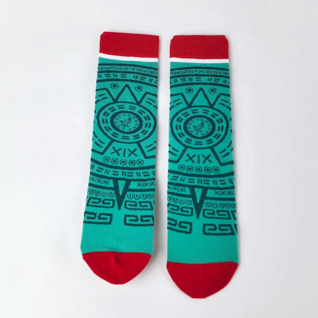 Cotton Blend Knee High Soccer Fan Socks