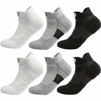Polyester Spandex Athletic Ankle Socks