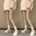 Floral Nylon Pantyhose Breathable Lace Tights
