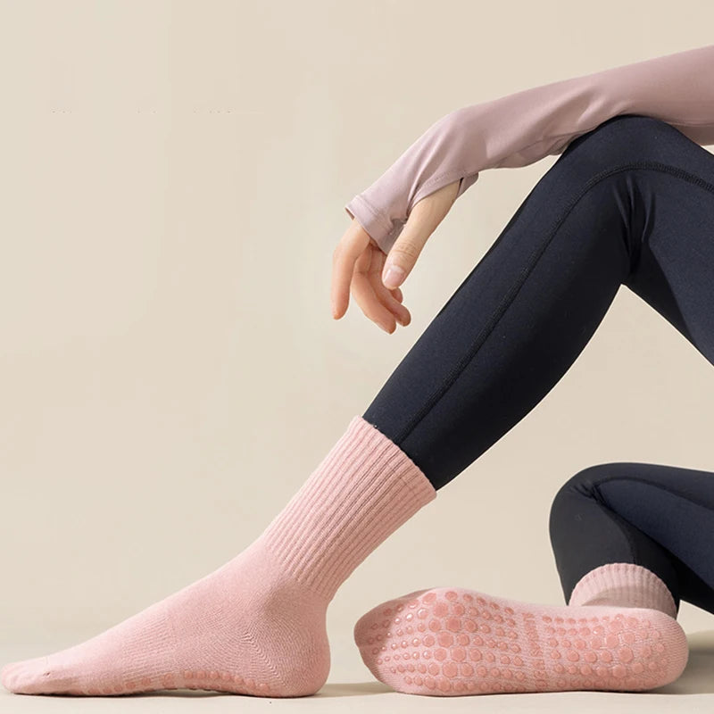 Cotton Anti Slip Yoga Sports Socks