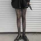 Nylon Mesh Fishnet Tights High Waist Pantyhose
