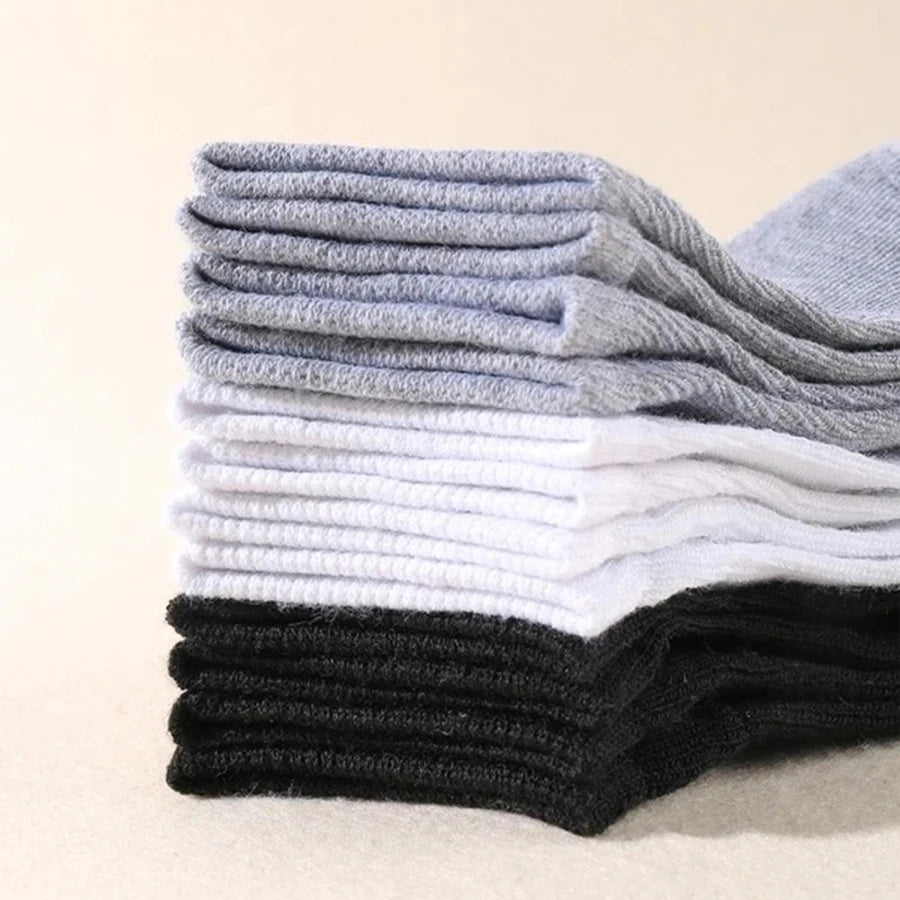 Polyester Elastane Low Cut Ankle Socks 20 Pair Pack - 4
