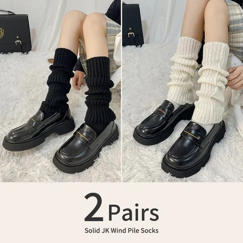 Polyester Elastane Acrylic Leg Warmers for Women - 21