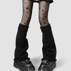 Polyester Spandex Knitted Leg Warmers