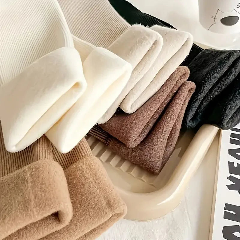 Polyester Elastane Thick Thermal Socks