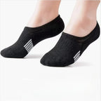 Breathable Polyester Invisible Ankle Socks for Women