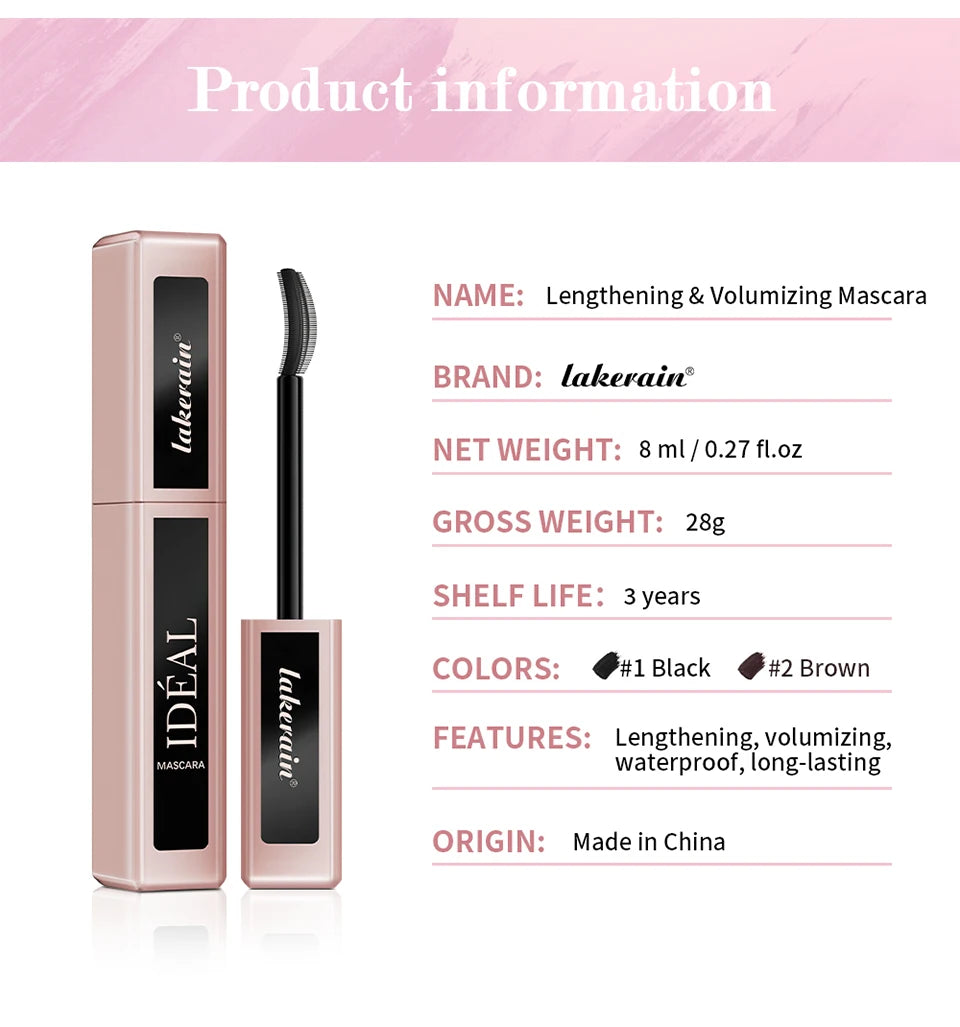 Volumizing Lash Primer and Waterproof Mascara Set - 34