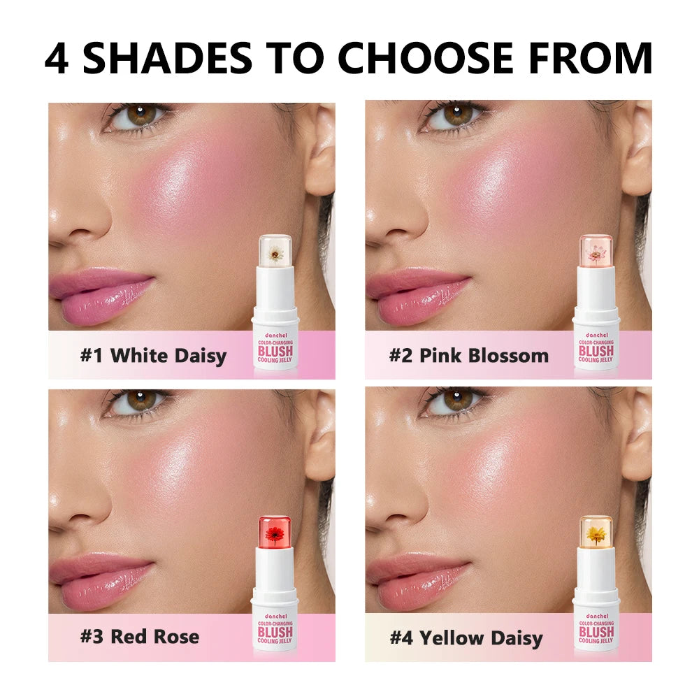 Color Changing Jelly Blush Stick For Lips And Cheeks