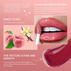 Shimmering Moisturizing Liquid Lip Gloss Lip Tint