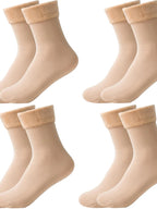 Polyester Fleece Lined Thick Winter Socks