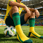 Cotton Polyester Knee High Athletic Socks