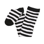 Polyester Spandex Striped Knee High Socks