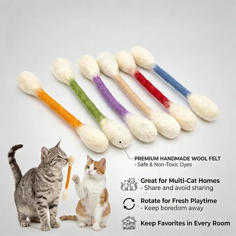 Cloth Catnip Chew Toy Set