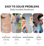 Full Body Deodorant Invisible Cream