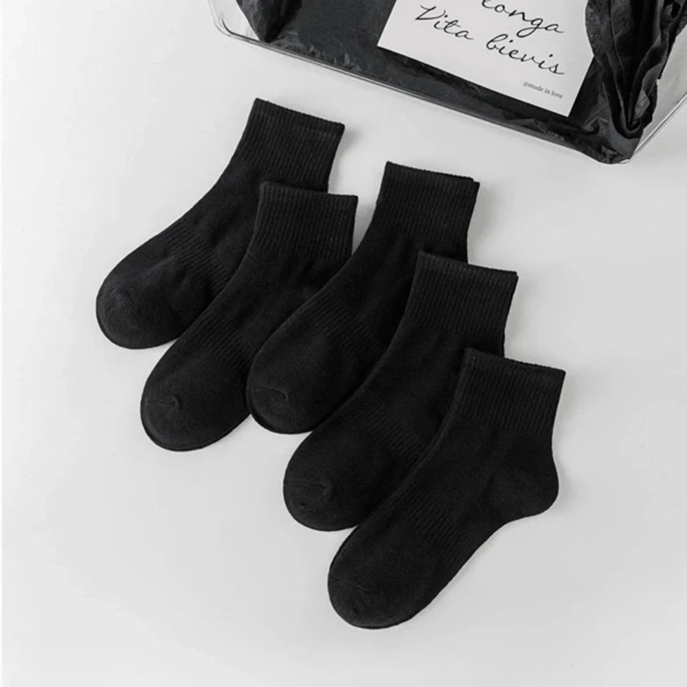 Polyester Blend Casual Low Tube Socks Set - 13