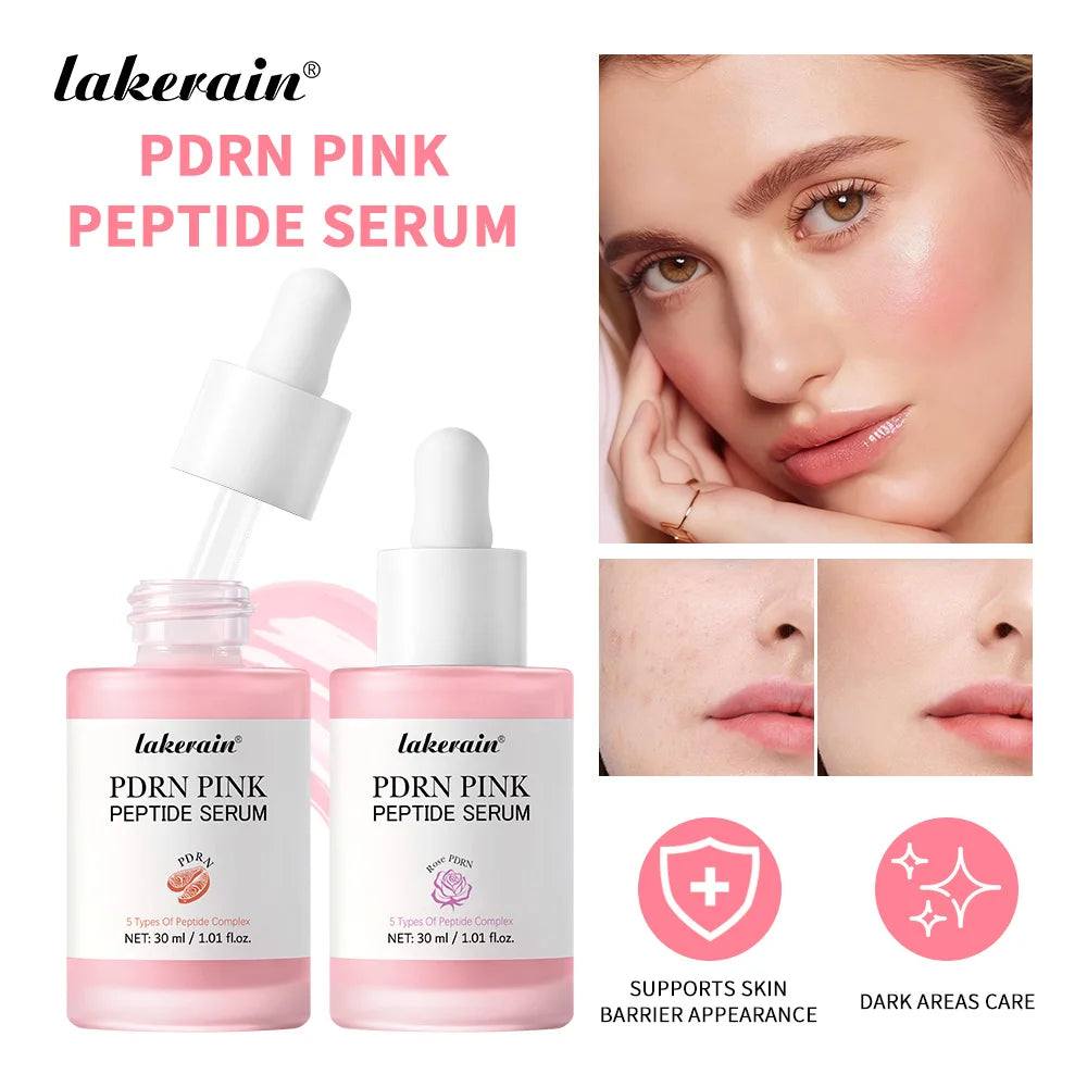 Pore Refining Toner Pads and Peptide Facial Serum Skin Care Set - 4
