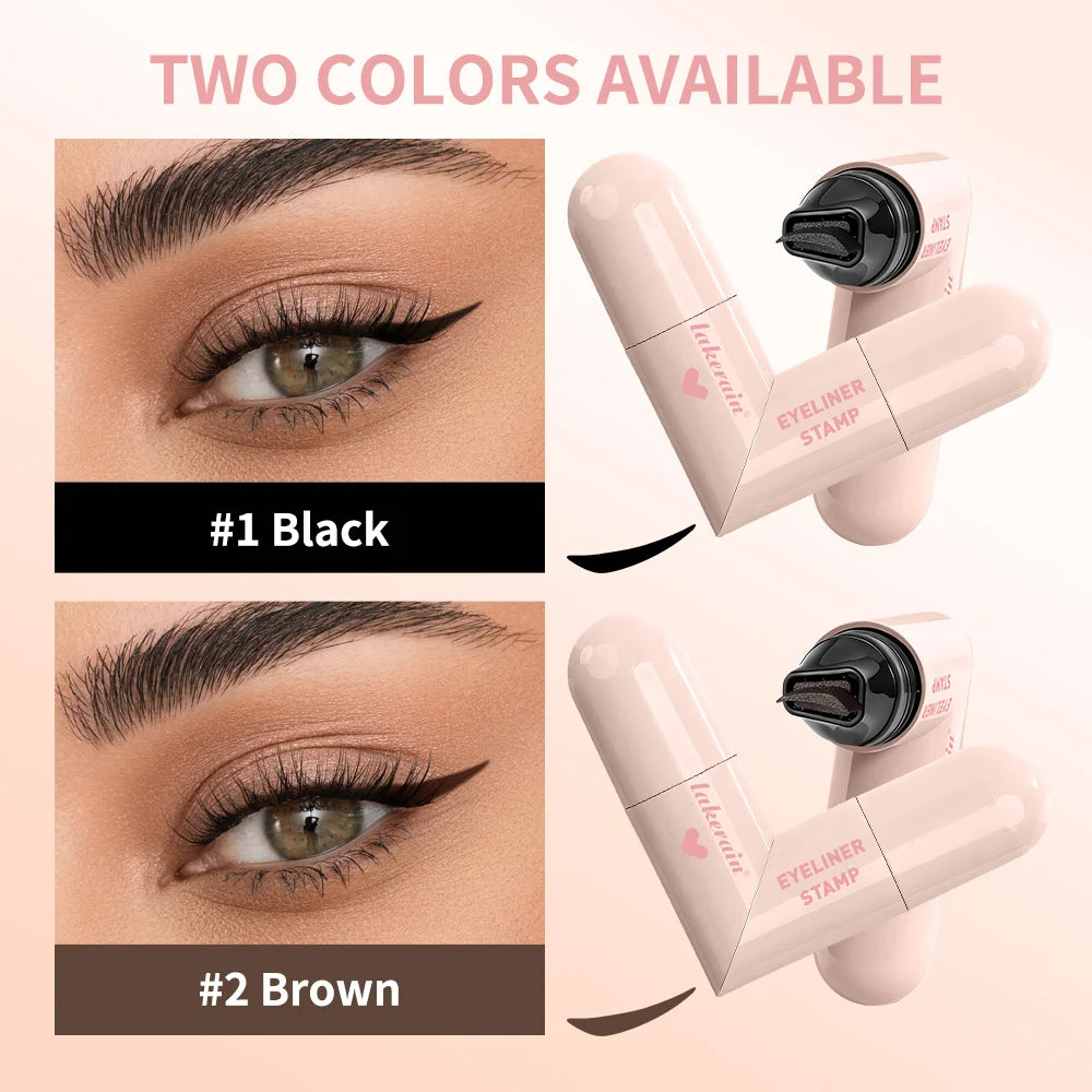 Liquid Eyeliner Stamp Waterproof Winged Eye Makeup Pen
