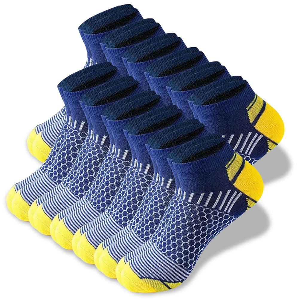 Polyester Blend Casual Ankle Socks For Men - 15